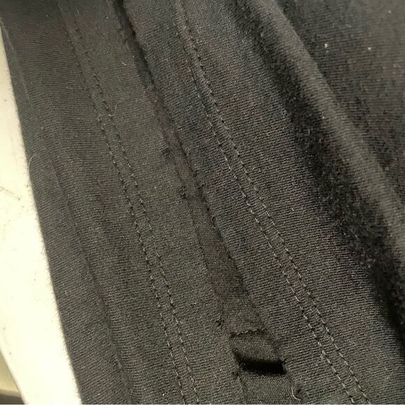 n: Philanthropy x REVOLVE black longsleeve stretchy romper shorts keyhole back M - Picture 6 of 10